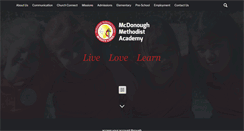 Desktop Screenshot of mcdacademy.org